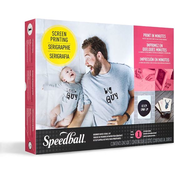 Speedball Hobby Kit – Kit de démarrage pour sérigraphie textile
