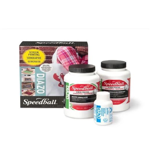 Speedball Diazo Photo Emulsion – Kit d’émulsion photosensible pour sérigraphie