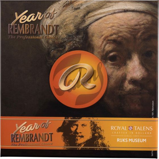 Couleurs à l’huile Rembrandt – Coffret 10 tubes 15 ml – Édition limitée Année de Rembrandt