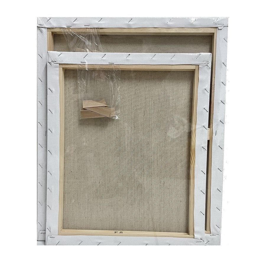 Châssis Lin sans Acide - 400g/m², Enduit Universel, Grain Moyen