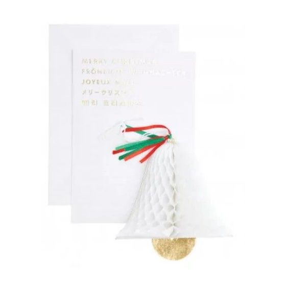 Pendentif Pop-up Cloche avec carte et enveloppe – Rico Design