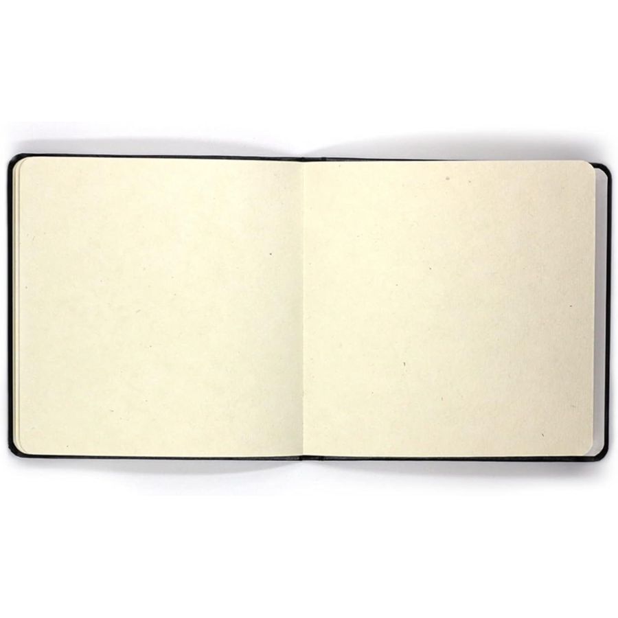 Carnet carré 19×19 cm 100% coton 300 g – ouverture à plat – couverture simili cuir – Viviva Colors