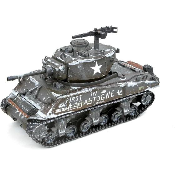 Maquette 3D métal Premium Series Metal Earth – Char M4 Sherman – 1:50 – 181 pièces