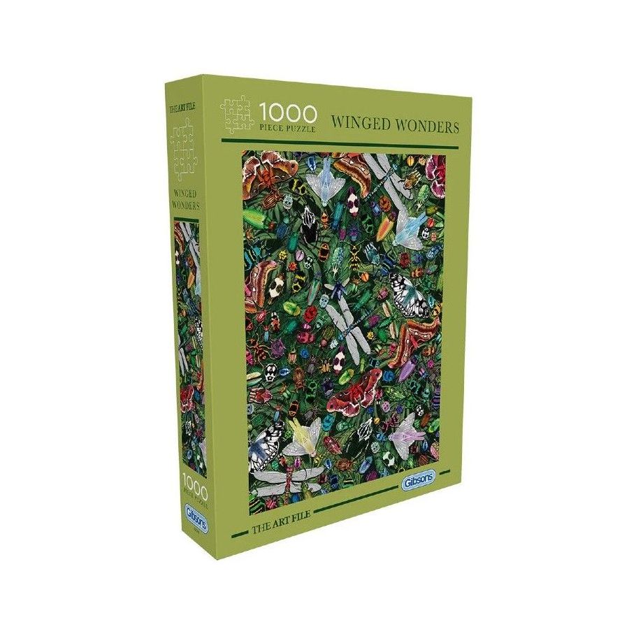 Puzzle Merveilles Ailées – 1000 pièces (The Art File)