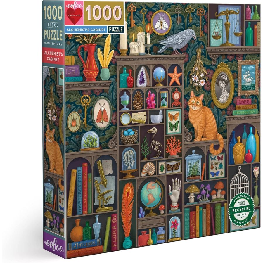 Puzzle Cabinet de l’Alchimiste – 1000 pièces (illustration Vasilisa Romanenko)