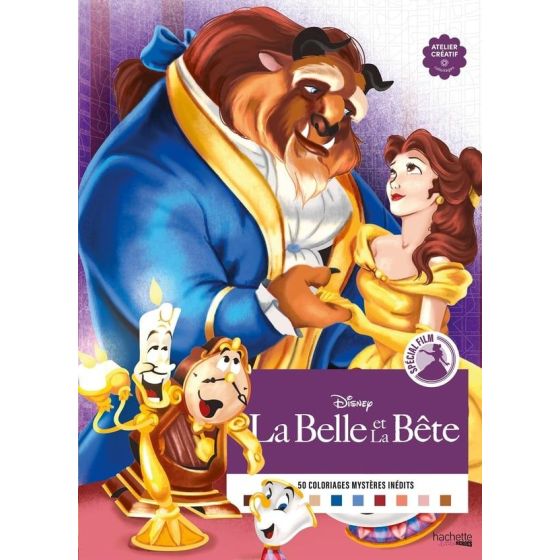 Coloriages Mystères Spécial Film – La Belle et la Bête (Disney) – Hachette Heroes