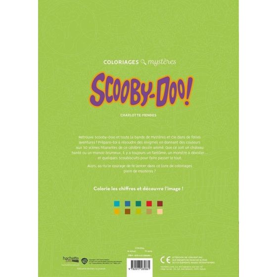 Atelier créatif – Coloriages mystères : Scooby-Doo ! – Hachette Heroes