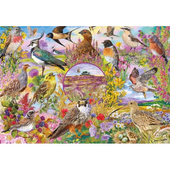 Puzzle Wings in the Wild – Coffret 4 x 500 pièces (Gibsons x RSPB)