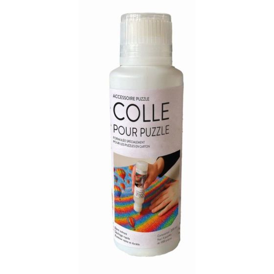 Colle pour puzzle 200 ml (avec applicateur mousse) – Fixation & finition durable