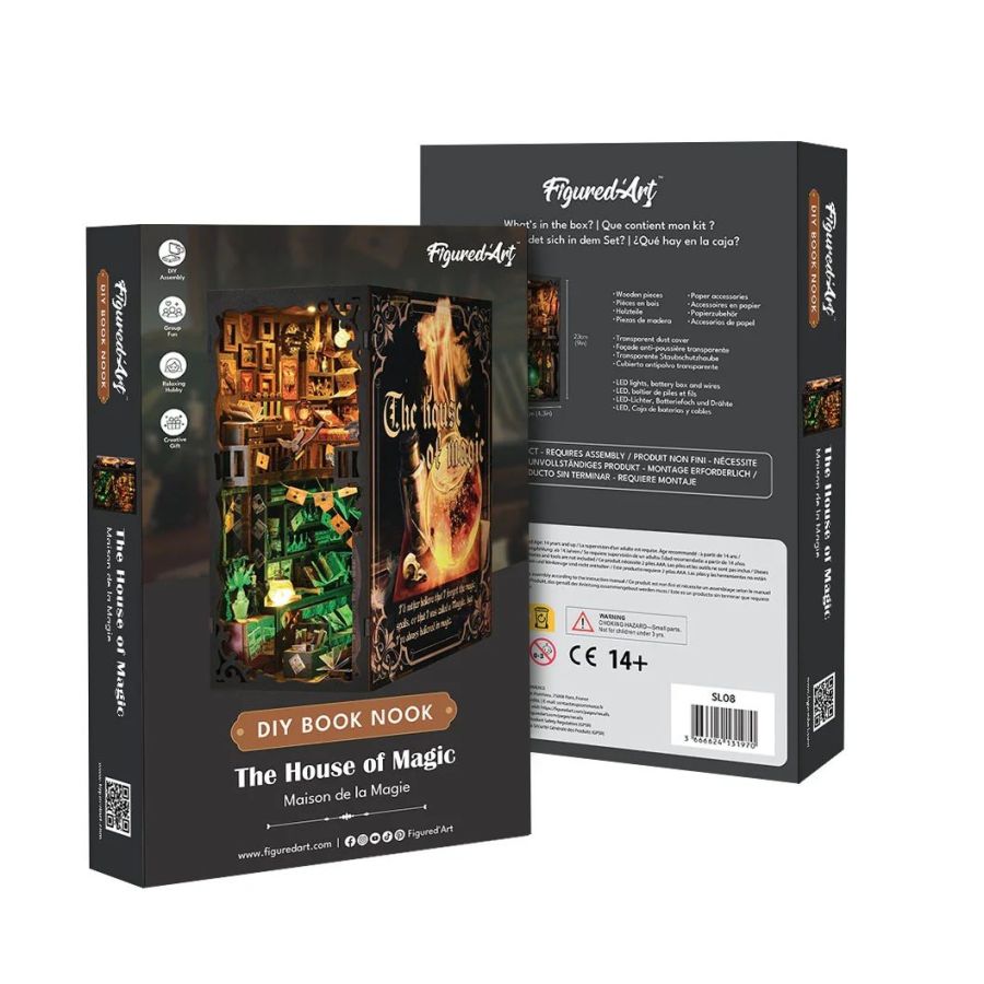 Book Nook « Maison de la Magie  » – Kit DIY