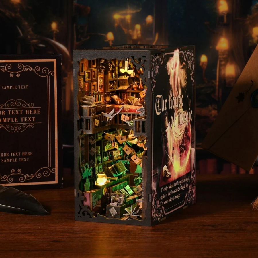 Book Nook « Maison de la Magie  » – Kit DIY
