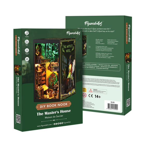 Book Nook « Maison du Sorcier  » – Kit DIY