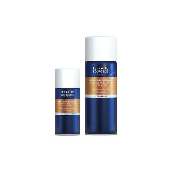 Vernis Aerosol Surfin Definitif Gouache Et Aquarelle Lefranc Bourgeois
