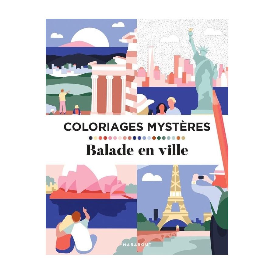 Coloriages mystères - Balade en Ville