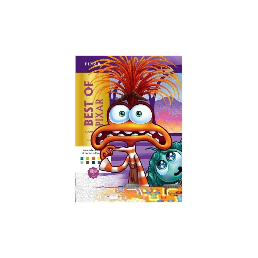Coloriages mystères Disney - Best of Pixar