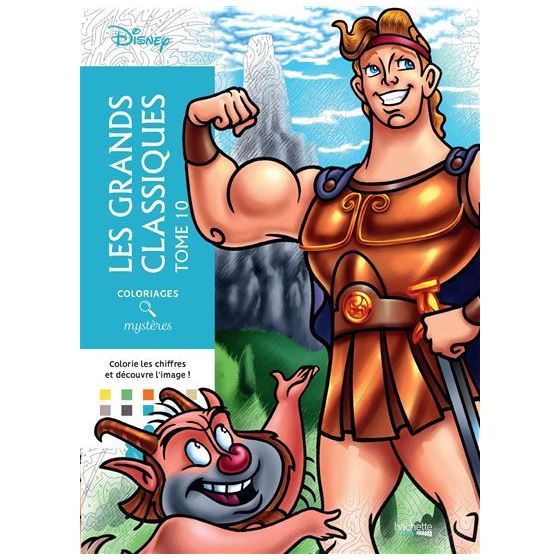 Coloriages mystères - Les grands classiques Tome 10