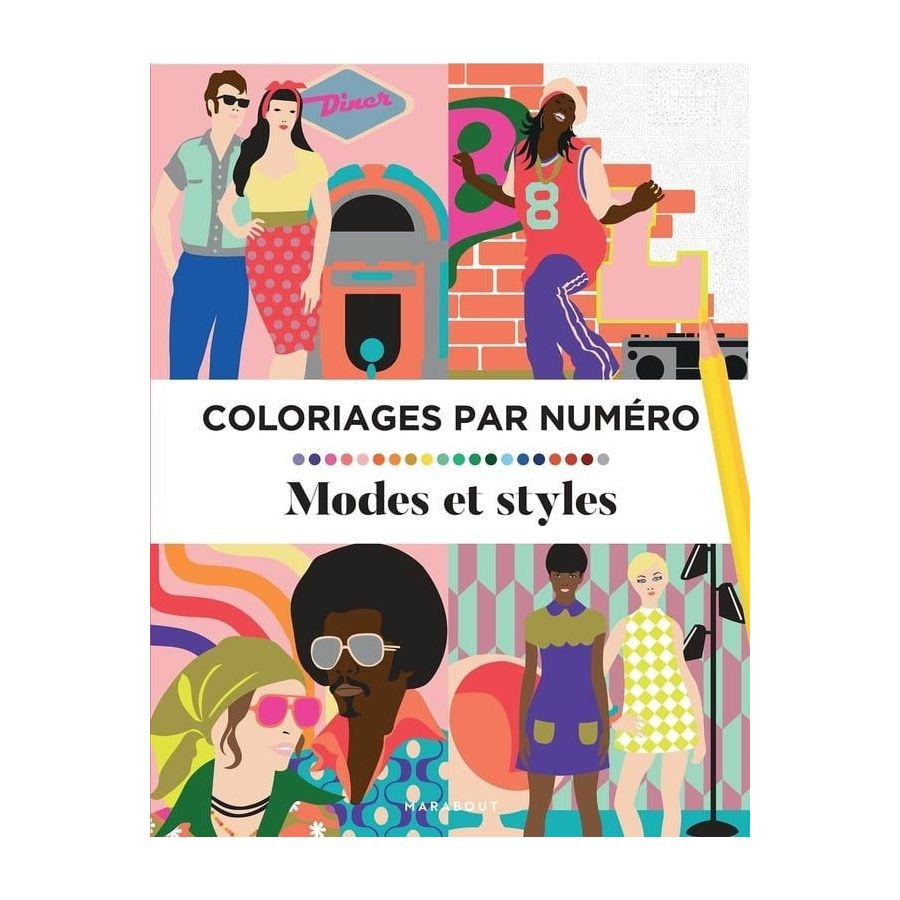 Coloriages par numéro - Mode et styles
