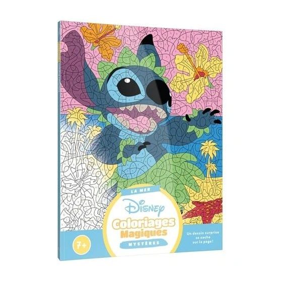 DISNEY - Mes Coloriages Magiques - Mystères - La Mer