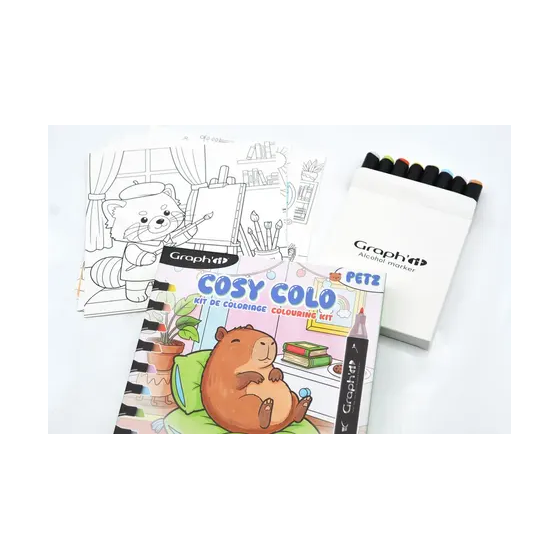 GRAPH'IT Kit de coloriage Cosy Time - PETZ