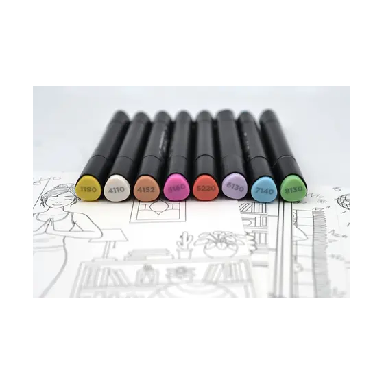 GRAPH'IT Kit de coloriage Cosy Time - GIRLZ