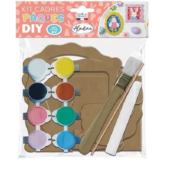 Kit cadres Pâques DIY - Aladine