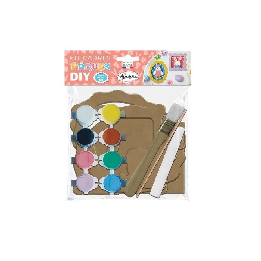 Kit cadres Pâques DIY - Aladine