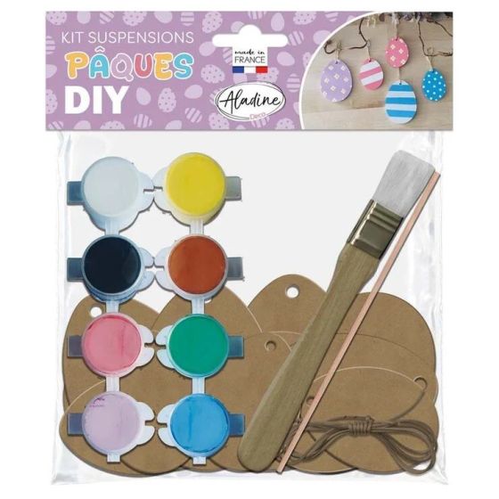 Kit suspension Oeufs de Pâques DIY - Aladine