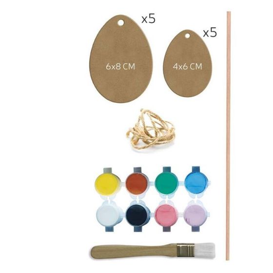 Kit suspension Oeufs de Pâques DIY - Aladine