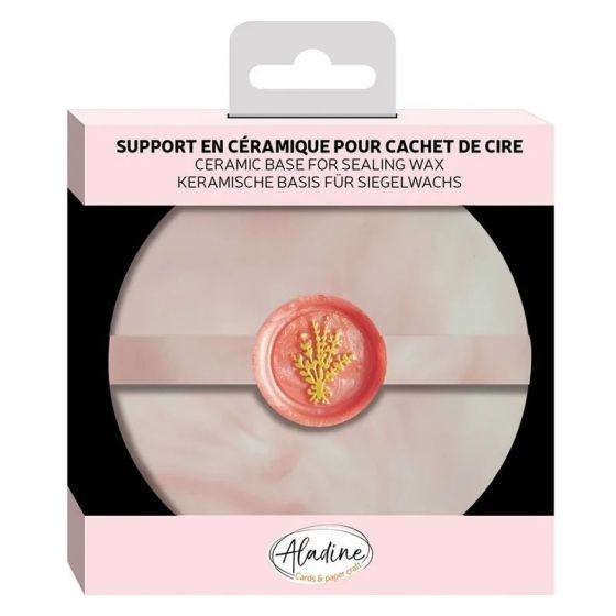 Support en céramique pour cire à cacheter