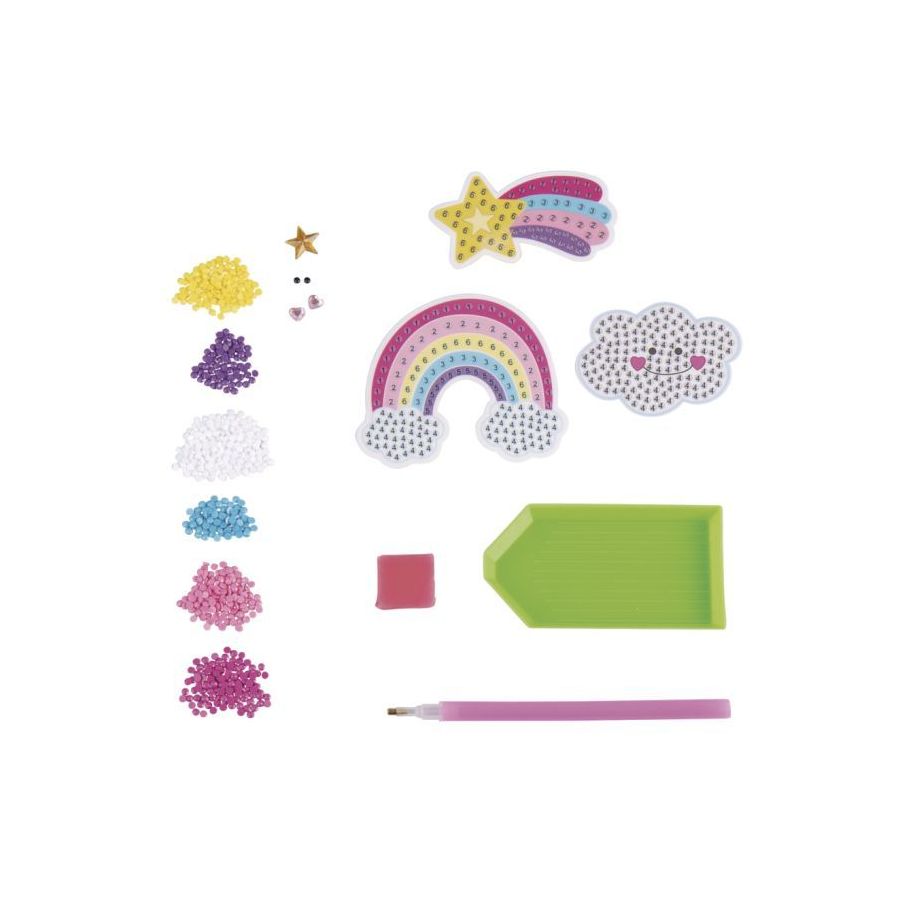 Kit Diamand Painting Arc en Ciel - Rayher