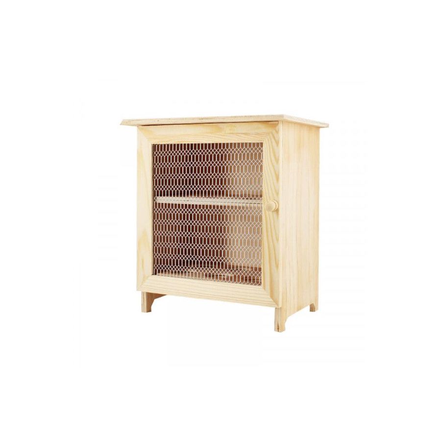Boîte de rangement pour œufs (12 œufs) - Bois naturel personnalisable - 22, 5 x 18, 5 x 12 cm