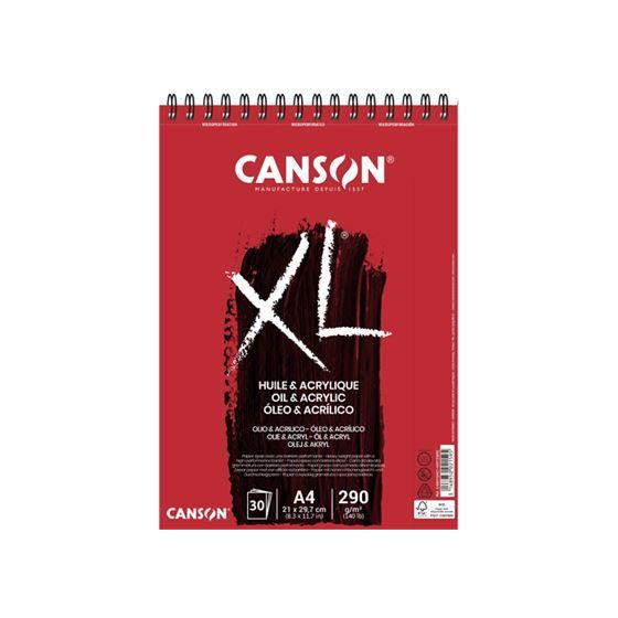CANSON Bloc XL Acrylique , A4, 300 g/m2 30 Feuilles