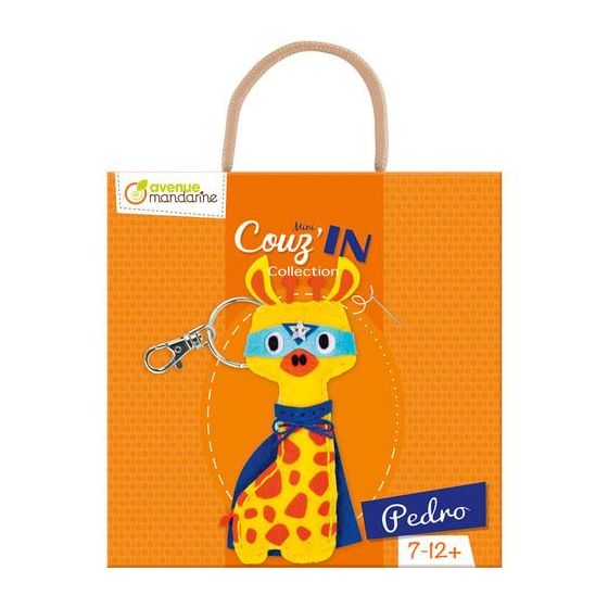Mini couz'in, pedro la girafe - Avenue Mandarine