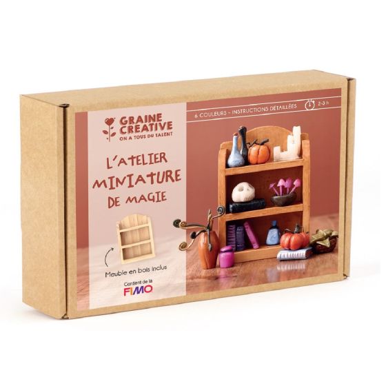 Kit Fimo L'Atelier miniature de Magie  – Graine Créative
