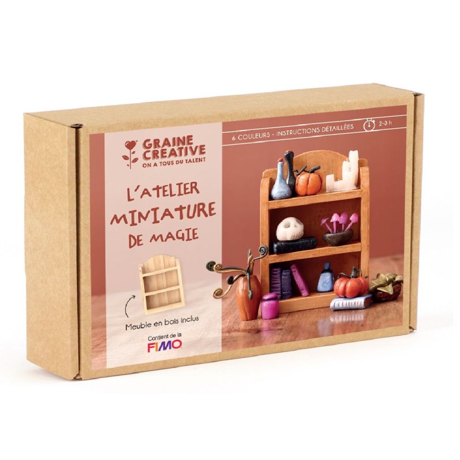 Kit Fimo L'Atelier miniature de Magie  – Graine Créative