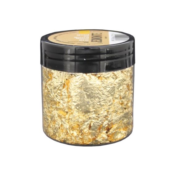 Flocons de métal Or 5 grs - Jesmonite