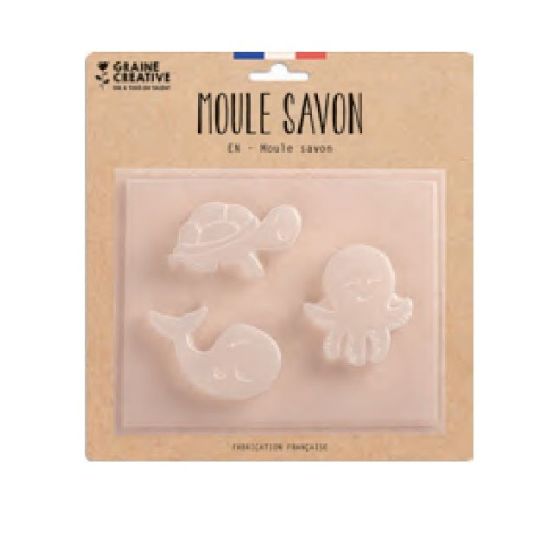 Moule pour Savon Animaux Aquatiques Graine Creative