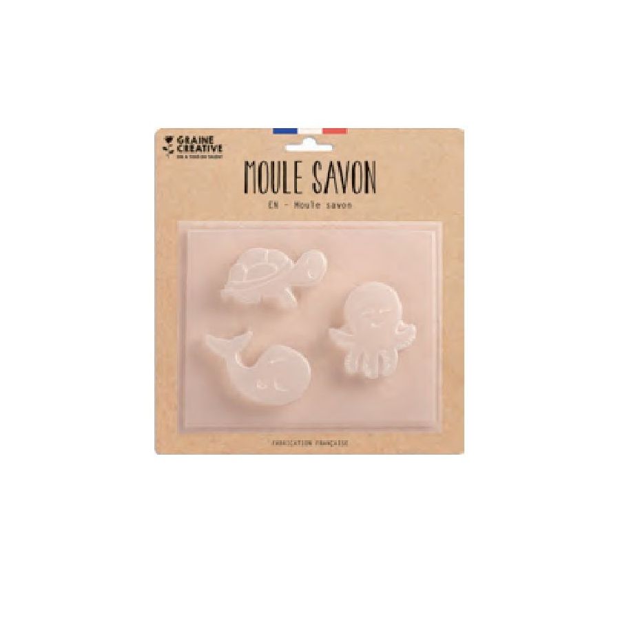 Moule pour Savon Animaux Aquatiques Graine Creative