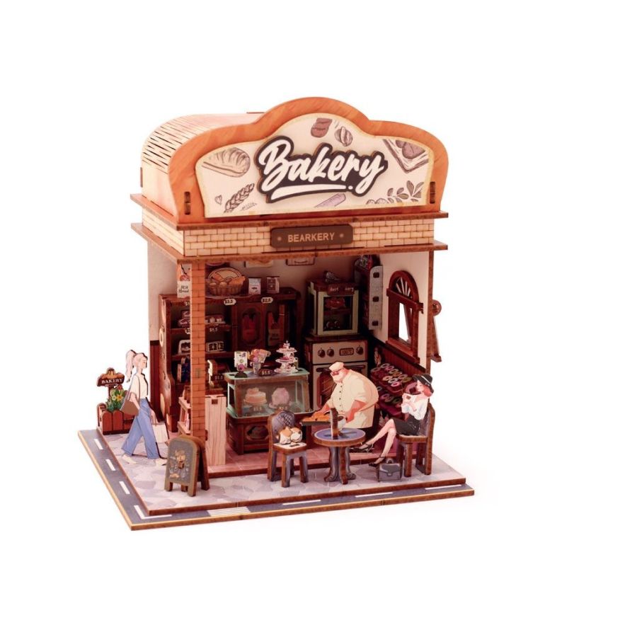 Maquette 3D bois «Bakehouse» – Kit DIY