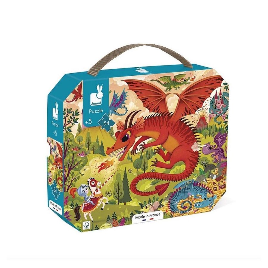 Royaume de Dragons - 54 pieces - Janod