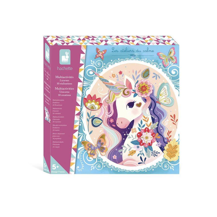 Coffret Créatif Multiactivités Licornes - Janod