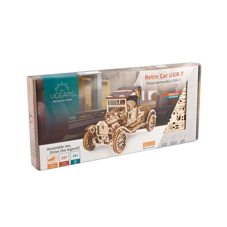 Maquette voiture rétro Model T UGR-T – UGEARS – 337 pièces