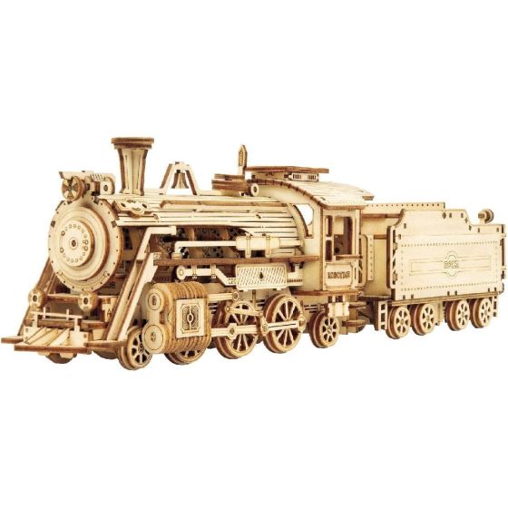 Maquette Bois 3D - Train à vapeur (308 | Art & Loisirs