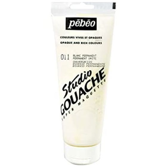 STUDY GOUACHE COLOUR 80 ML Couleur:BLANCIM#2813