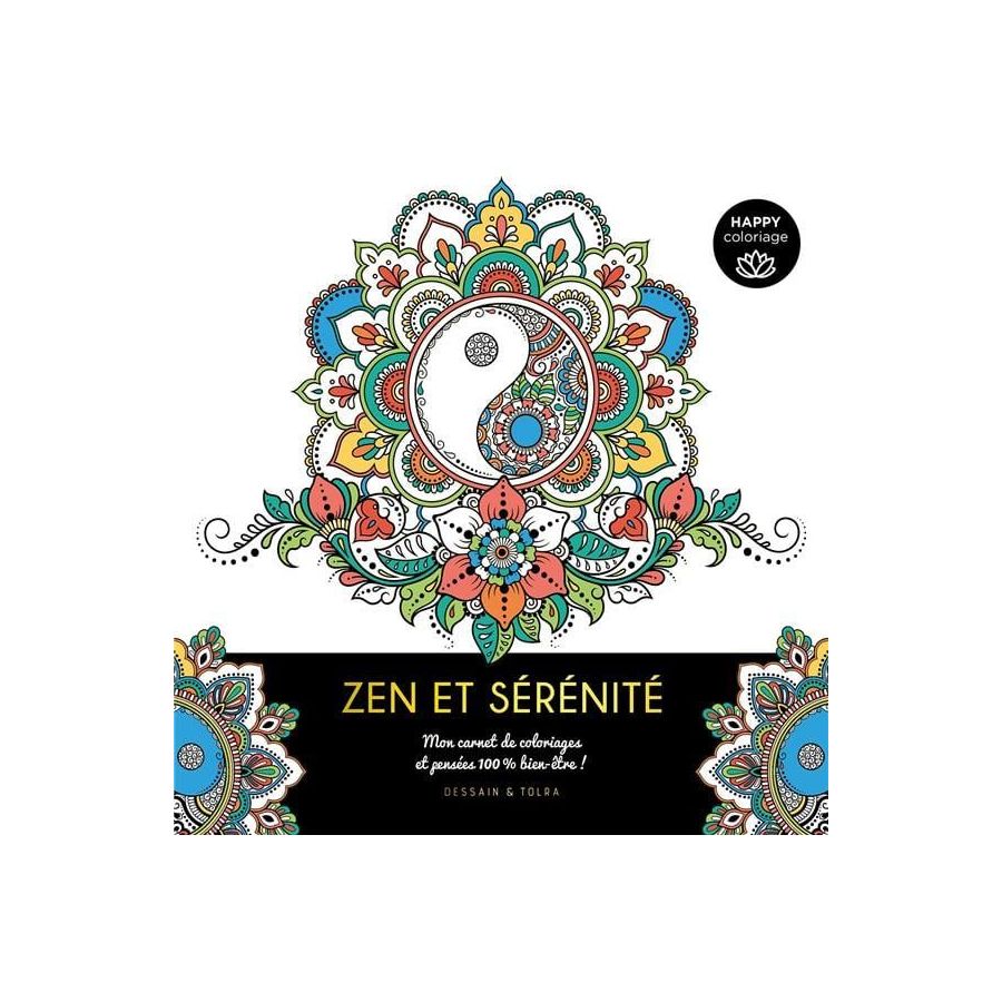 Happy coloriage Zen et sérénité