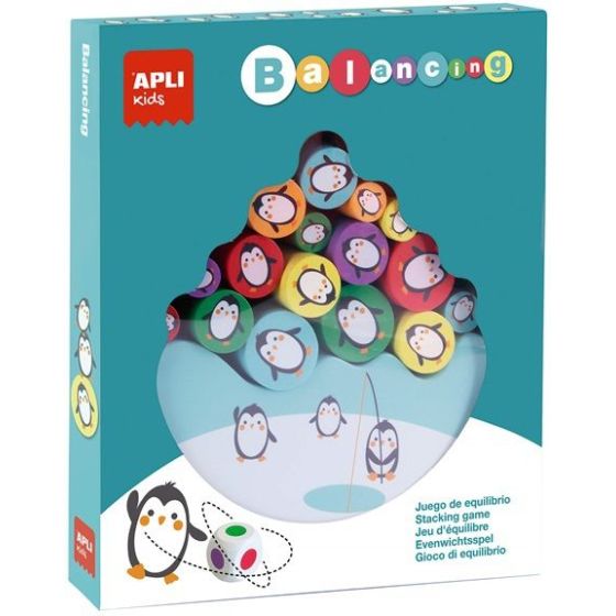 APLI KIDS Puzzle 16 pièces sur le thème des pingouins