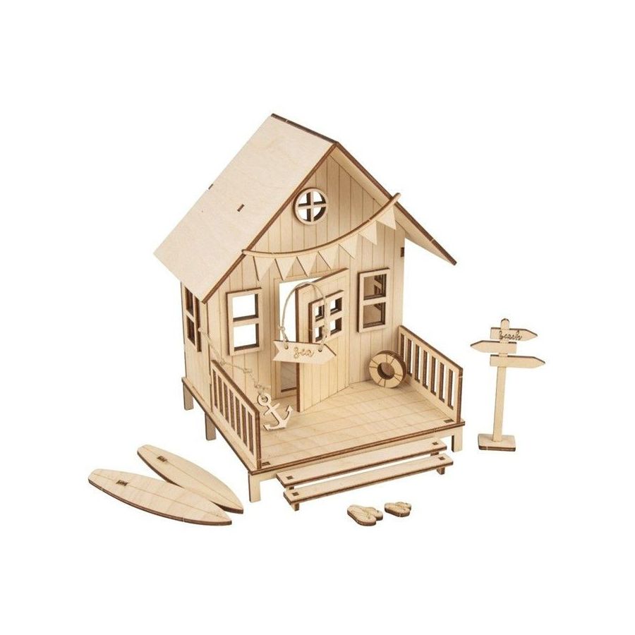 Kit bois - Maison de plage - Rayher