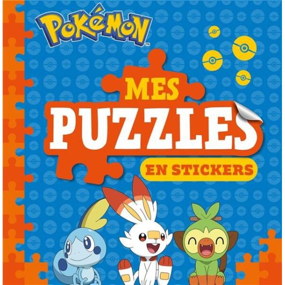Pokémon : Mes puzzles en stickers