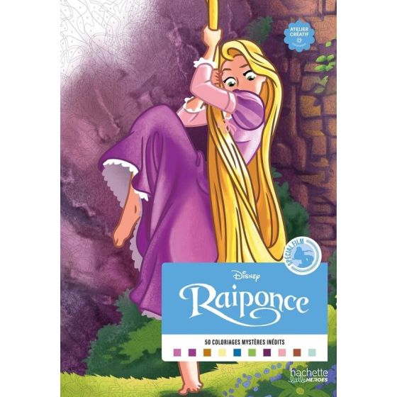 Disney Raiponce – Coloriages mystères spécial film – 100 pages