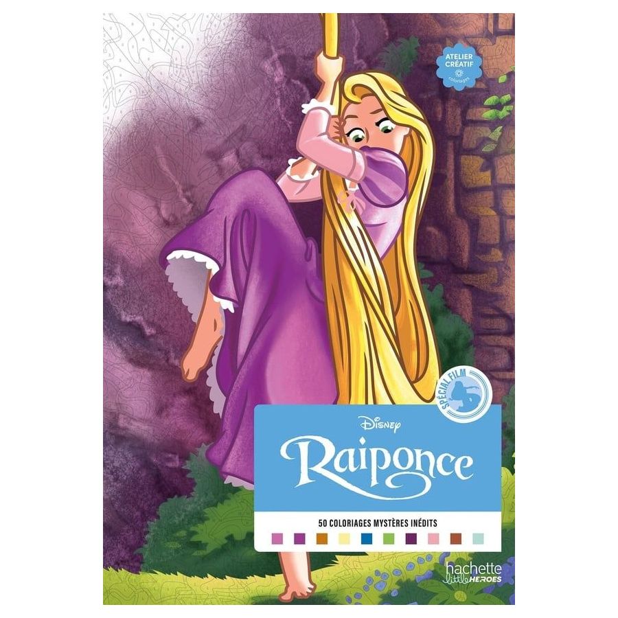 Disney Raiponce – Coloriages mystères spécial film – 100 pages